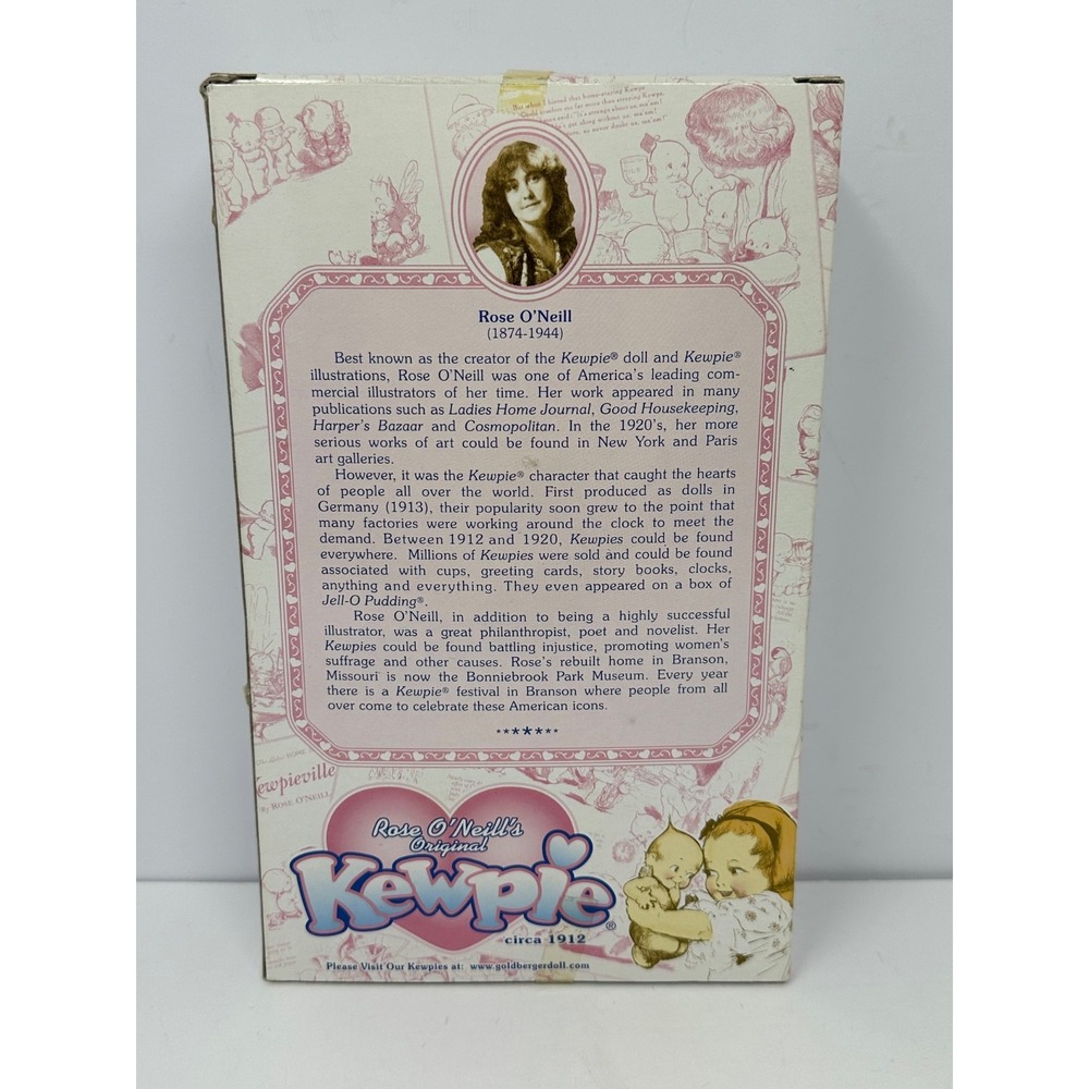 Vintage 1999 Goldberger Rose O'Neill Kewpie Angel Doll 8" Original Box New R3 - Picture 2 of 4